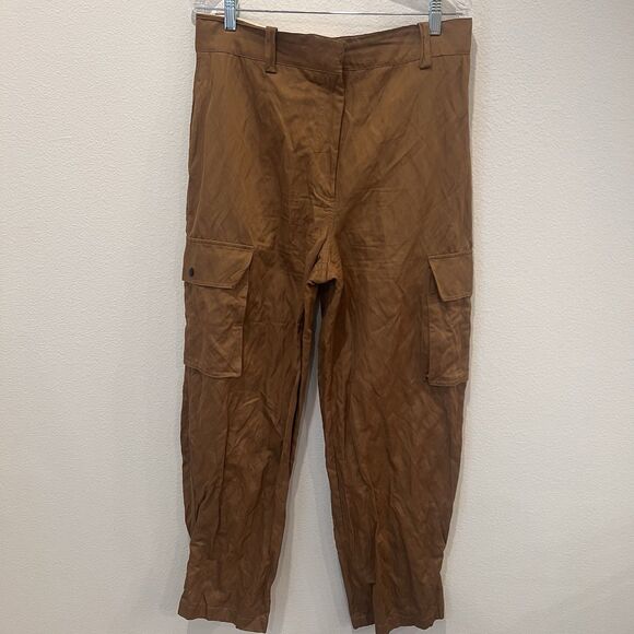 ZARA Men's Cargo Pants Sz 30/L  Utility Pockets Y2K Tapered Leg Technical Skater - Picture 1 of 10